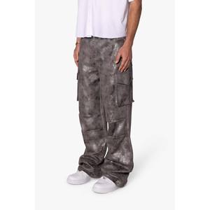 PANTALONES DE CARGO BAGGY DUAL TONE SUEDED - Product Image 6