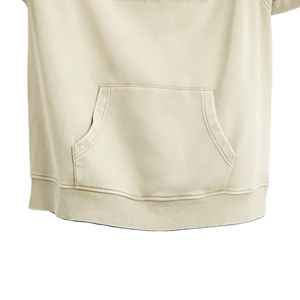 Pulls à capuche en polaire premium 100% pour hommes Vêtements d'hiver surdimensionnés de grande taille Techniques teintes unies - Product Image 4