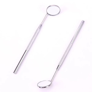 Precio de fábrica de acero inoxidable multifunción Dental boca espejo mango Manual potencia cavidad Oral instrumento CE equipos dentales - Product Image 1