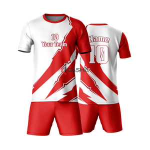 Ensemble de vêtements de football en polyester personnalisés pour hommes Uniformes de football pour entraînement sportif et maillot pour adultes Technologie de sublimation - Product Image 3