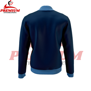 แจ็คเก็ตเบสบอลคุณภาพสูง แจ็คเก็ตบอมเบอร์สำหรับผู้ชาย ปักลาย แจ็คเก็ตเลตเตอร์แมน เสื้อคลุมลำลองแบบยูนิเซ็กซ์ - Product Image 2