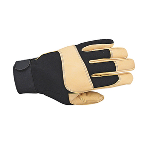 Gants de course unisexes de haute qualité compatibles avec les écrans tactiles à doigts entiers, fermeture à boucle et crochet en cuir personnalisée, respirants et antidérapants - Product Image 5