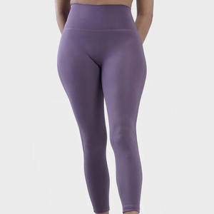 Leggings de yoga pour femmes, taille haute, effet push-up, sexy, sans couture, respirant, antibactérien, serré, froncé - Product Image 1