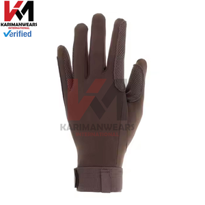 Gants d'équitation légers personnalisés pour l'été, antidérapants, en cuir, avec une adhérence supérieure, design respirant - Product Image 5