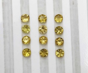 Igi chứng nhận vàng tự nhiên Beryl Loose đá quý rất nhiều 3-6mm Vòng cắt đối với trang sức làm vàng Beryl cho thiết kế độc đáo - Product Image 4