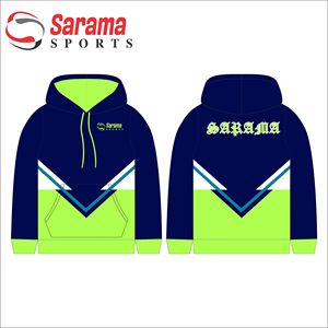 เสื้อวอร์มผู้ชายมีฮู้ดโลโก้แบบสั่งทำ,เสื้อวอร์มผู้ชายมีฮู้ดขนาดใหญ่พิเศษแบบระเหิดสำหรับการแสดง - Product Image 5