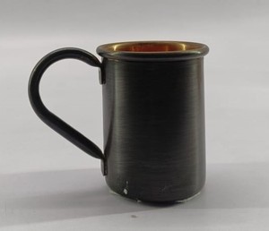 Mesureur de cheville martelé en cuivre pur Jigger vintage fait à la main de qualité supérieure 30-60 ml Jigger de mesure pour votre barre de mélange de cocktail - Product Image 3