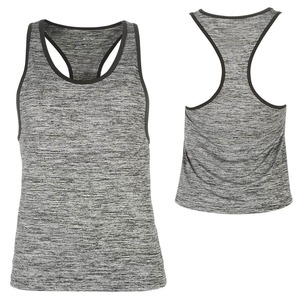 Débardeur Racerback pour femmes Débardeur en coton, polyester et élasthanne personnalisé Yoga Fitness pour femmes - Product Image 3