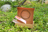 Boîte d'expédition en carton ondulé personnalisable OEM pour bijoux, emballage professionnel