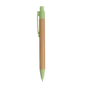 <b>Bamboo</b> and Wheat <b>Straw</b> Eco-Friendly Promotional Pen Eco-Sustainable Gadgets - Product Image 6