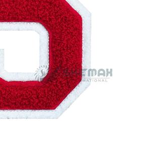 New Design <b>Embroidery</b> Chenille Patches Heat <b>Transfer</b> Printed on Your Clothing Hot Selling Chenille <b>Embroidery</b> Patches OEM - Product Image 5