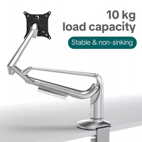 Swelix K100 Premium Full-Aluminium Single Monitor Stand Producto nuevo de alta calidad para pantallas de 24 "-34" Diseño moderno