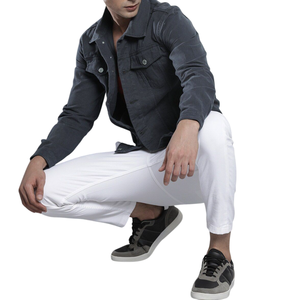 Chaquetas de hombre de trabajo de lona resistentes personalizadas para comodidad informal Abrigo de moda para exteriores con diseño duradero y versatilidad - Product Image 4