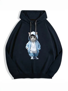 Nouveau style de sweat à capuche en molleton de qualité supérieure vêtements d'hiver en coton mélangé pour hommes meilleure vente Offre Spéciale sweat à capuche en molleton - Product Image 6