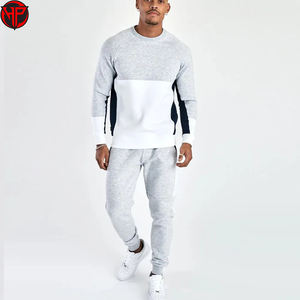 ชุดวิ่งออกกำลังกายสำหรับผู้ชายชุดวอร์มผ้าฝ้ายแบบกำหนดโลโก้ได้เองจากโรงงาน - Product Image 4