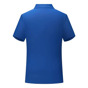 Polos de uniforme de trabajo personalizados al por mayor con logotipo de impresión poliéster pulóver Polo camiseta para hombres - Product Image 6