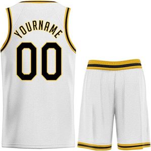 Conjunto de camiseta de baloncesto de secado rápido personalizado para hombres, uniformes de baloncesto reversibles para jóvenes, ropa deportiva transpirable, chaquetas geniales para - Product Image 2