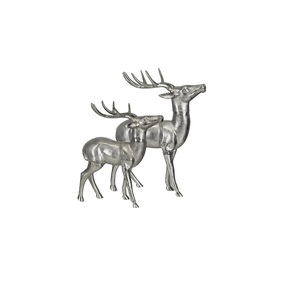Sculpture de cerf en acier industriel, art métallique artisanal, figurine pour la décoration moderne de la maison et les ornements de jardin, statue d'animal pour l'artisanat - Product Image 6