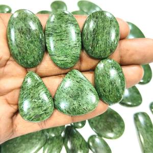 Precioso grado superior calidad 100% Natural brasileño fucsita forma ovalada cabujón piedra preciosa suelta para hacer joyería lote al por mayor - Product Image 1