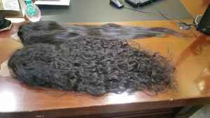 Cola de caballo rusa, MICRO BUCLE, pelo indio, onda recta y sedosa, sin procesar, virgen, fondo grueso, cobertizo, paquetes de pelo gratis - Product Image 5