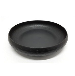 Bol rond en fer en vrac en gros couleur argent style classique bol de service et bols de vaisselle pour la cuisine et la table - Product Image 6