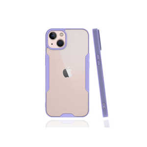 Étui de protection en silicone liquide magnétique Netzy Luxury Purple SAFA Parfe pour iPhone 13, modèle Promax - Product Image 1
