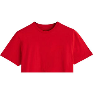 Nueva Camiseta Personalizada para Mujer, Cuello Redondo, Manga Corta, Lisa, Antiarrugas, Ecológica, Transpirable, de Felpa Estampada - Product Image 4