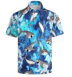 Precio al por mayor hombres Polo camiseta Venta caliente personalizado 100% algodón sublimación impresa hombres polos - Product Image 6