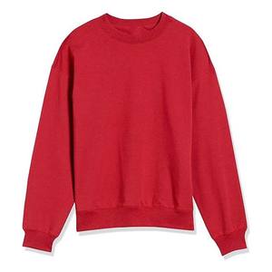 Streetwear <b>Women's</b> <b>Sweatshirt</b> Casual Wear Solid 100% Cotton Breathable Lightweight O-Neck <b>Long</b> Sleeves Customized Logo - Product Image 1
