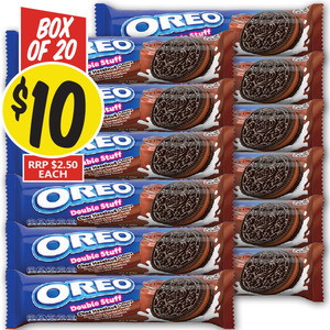 Oreos บิสกิตหลายแพ็คครีมวานิลลา (12x9x27.6กรัม) แพ็คสำหรับครอบครัวครีมรสเผ็ดและเค็ม - Product Image 1