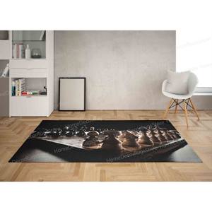 Tapis d'échecs, tapis photo d'échiquier, tapis épais, tapis cadeau pour ami, tapis fin non tissé - Product Image 5