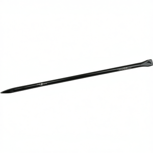 IDEAL Black Lacquered Crowbar 1500mm Length 30mm Width Round Shape with Point and Curved Cutting <b>Edge</b> Knives & <b>Tools</b> - Product Image 3