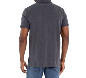 Polo pour homme en tricot confortable et facile à porter, avec logo personnalisé, contrasté, idéal pour l'été - Product Image 4