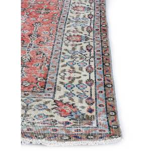 Alfombra de Lana Anudada a Mano con Diseño Floral Rojo y Naranja, Estilo Chino Tradicional, Rectangular, para Sala de Estar, para Adolescentes, Pae-2162 - Product Image 4