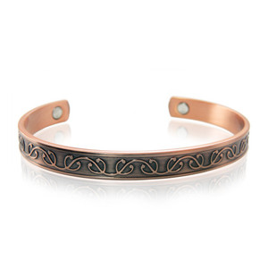 Fashionable Pure <b>Copper</b> Magnetic <b>Bracelet</b> Men and Women Hand Cuff Jewelry Accessories Fashionable <b>Copper</b> Bangles - Product Image 6