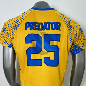 Maillot de lacrosse à manches courtes respirant de dernière génération, 100% polyester, meilleure qualité, vêtements d'équipe, logo personnalisé, impression par sublimation - Product Image 5