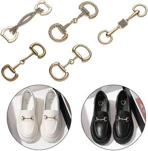 Boucle de chaussure en métal en alliage en vrac, chaîne en gros, boucle décorative pour chaussures, sacs et vêtements, accessoires de mode et quincaillerie pour chaussures - Product Image 6