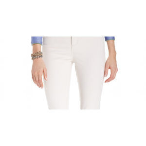 Jeans Lexington da Donna Charter Club, Beige, Taglia 8, a Gamba Dritta con Controllo Pancia, in Denim Traspirante con Elemento di Moda Semplice - Product Image 2