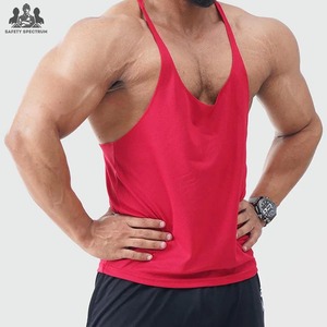 Sleeveless Knitted Casual Quick Dry Gym Stringer <b>Muscle</b> <b>Vest</b> Breathable Workout Undershirt Summer Fitness Tank Top - Product Image 4
