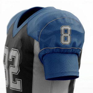 Uniforme de football américain pour hommes, tissu doux, coupe confortable, parfait pour les entraînements et les matchs quotidiens - Product Image 3