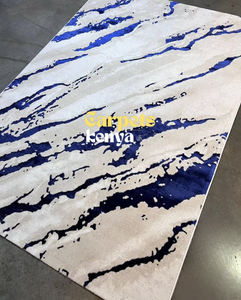 Alfombra Turca Moderna de Polipropileno Tejida a Máquina, con Base de Yute de Alta Calidad, Resistente a las Manchas, Pelo Alto, Diseño Abstracto para el Hogar - Product Image 5