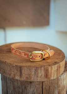 Collier pour chien à impression géométrique en relief naturel 18mm Horse Products - Product Image 4