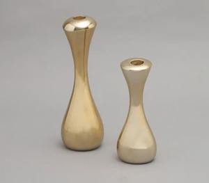 Handcrafted Designer Golden <b>Candle</b> Holder Adds Elegant Stylish Cozy Warm And Inviting Charm To Any Room - Product Image 4