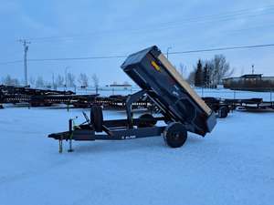 New Used Heavy Duty Steel Farm Dump Trailers for Agricultural Construction Industries Core Components Included 5001-10000kg - Product Image 6