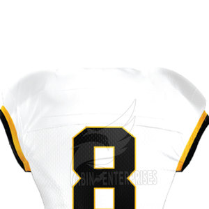 Maillot de football américain robuste sur mesure respirant à manches courtes du fabricant pakistanais - Product Image 6