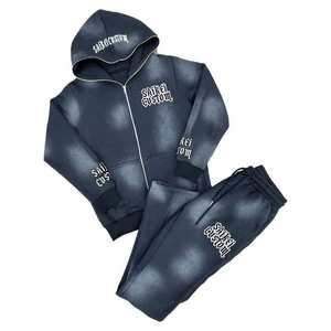 Meilleure vente Ensembles de sweat à capuche de haute qualité pour hommes Ensemble de pantalon de survêtement en coton épais de haute qualité Ensemble de jogging personnalisé pour hommes - Product Image 2