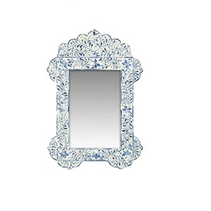 Miroir décoratif en bois d'aspect royal hôtels et restaurants de luxe décor à la maison cadre de miroir mural réflecteur fabriqué à la main - Product Image 6