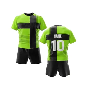 Conception personnalisée OEM vente en gros respirant sublimé Rugby uniforme conception vos propres maillots de rugby impression de sublimation de chemises