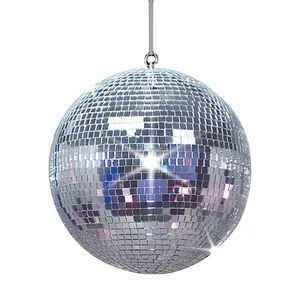 Juego de bolas de discoteca de mosaico Efectos de iluminación para eventos Bola de discoteca de cumpleaños Fiesta Tienda de hotel Soporte de bola de discoteca Espejo