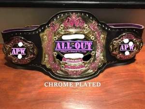 Cinturón de campeonato resistente personalizable Accesorio de réplica duradero para juegos y deportes - Product Image 4